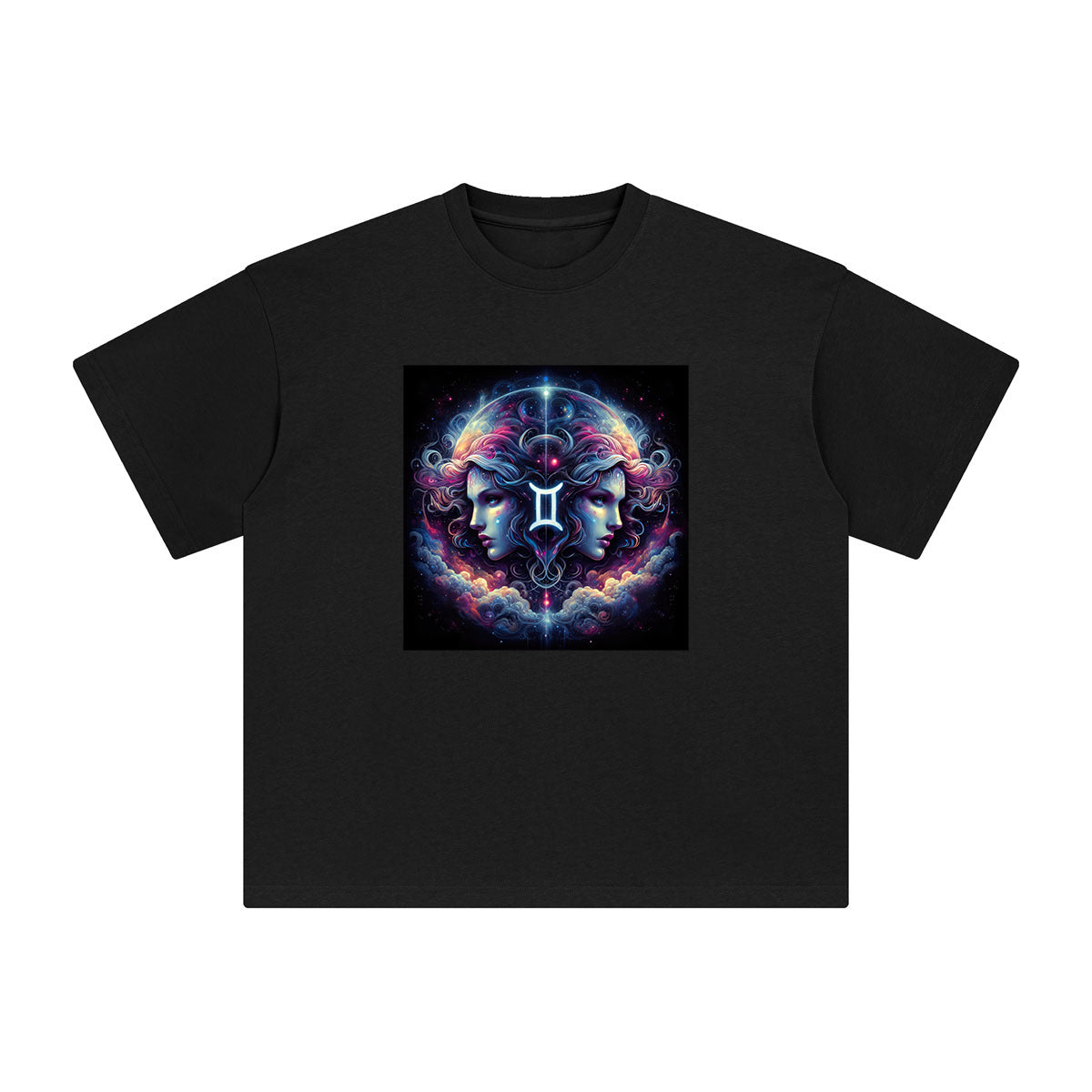 Gemini Graphic Tee-INNBLAC Fashion Apparel