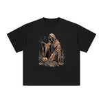 Halloween Death Graphic Tee-INNBLAC Fashion Apparel