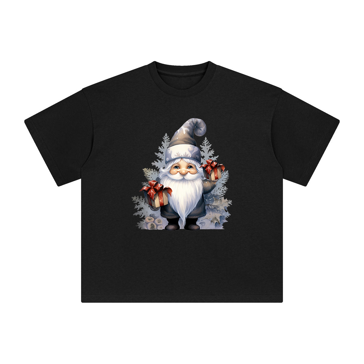 Christmas Gnome Graphic Tee-INNBLAC Fashion Apparel