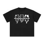 Kitten Graphic Tee-INNBLAC Fashion Apparel