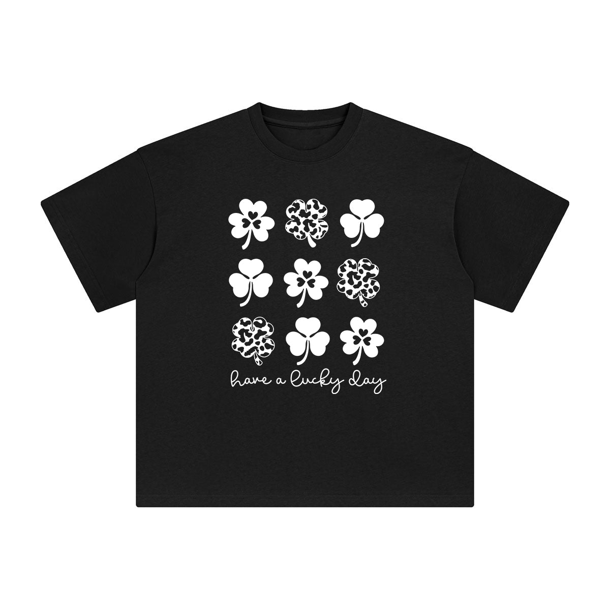Have A Lucky Day Graphic Tee-INNBLAC Fashion Apparel