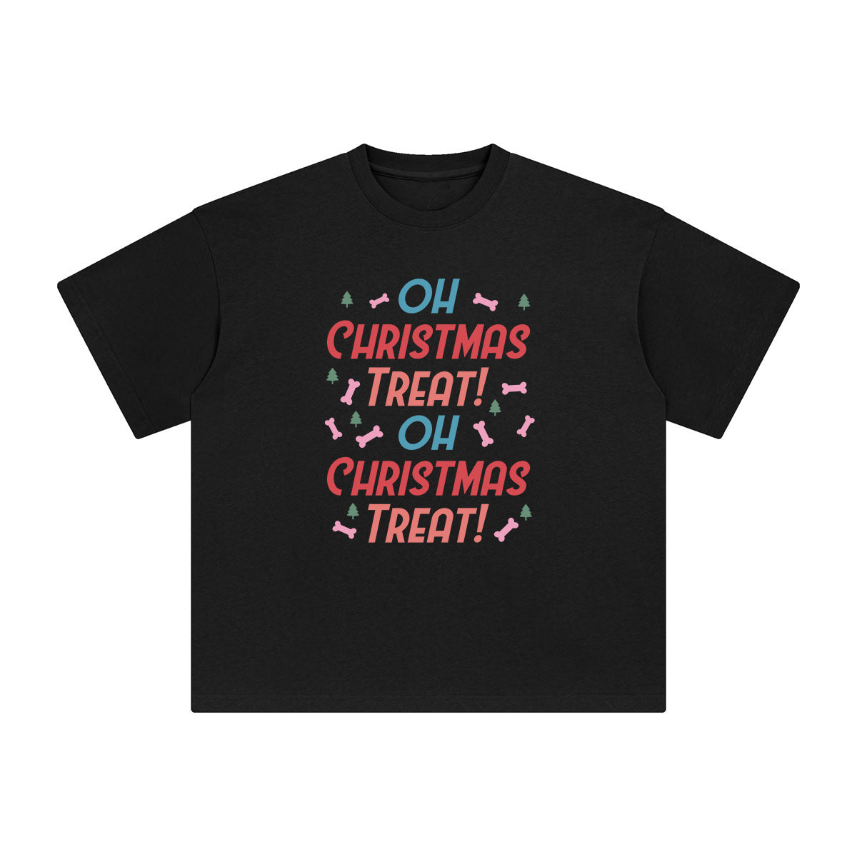 Oh Christmas Treat Graphic Tee-INNBLAC Fashion Apparel