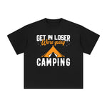Camping Quote Graphic Tee-INNBLAC Fashion Apparel