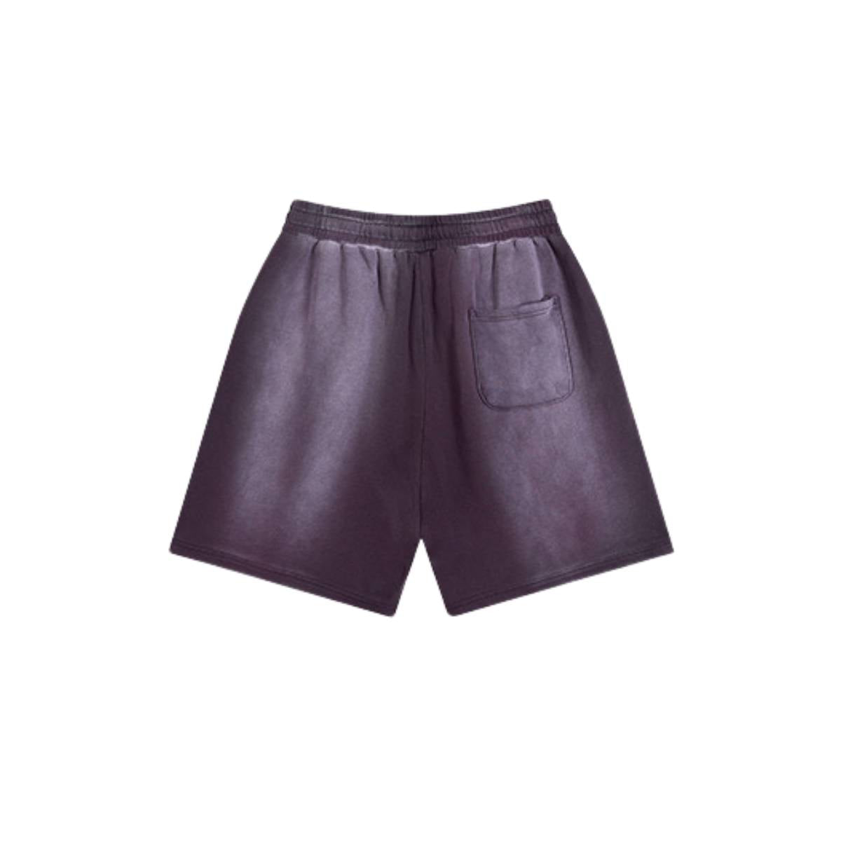 Shorts holgados vintage con lavado intenso