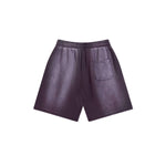Shorts holgados vintage con lavado intenso