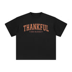 Thankful & Blessed Graphic Tee-INNBLAC Fashion Apparel