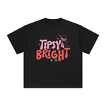 Tipsy & Bright Graphic Tee-INNBLAC Fashion Apparel