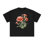 Carnation Graphic Tee-INNBLAC Fashion Apparel
