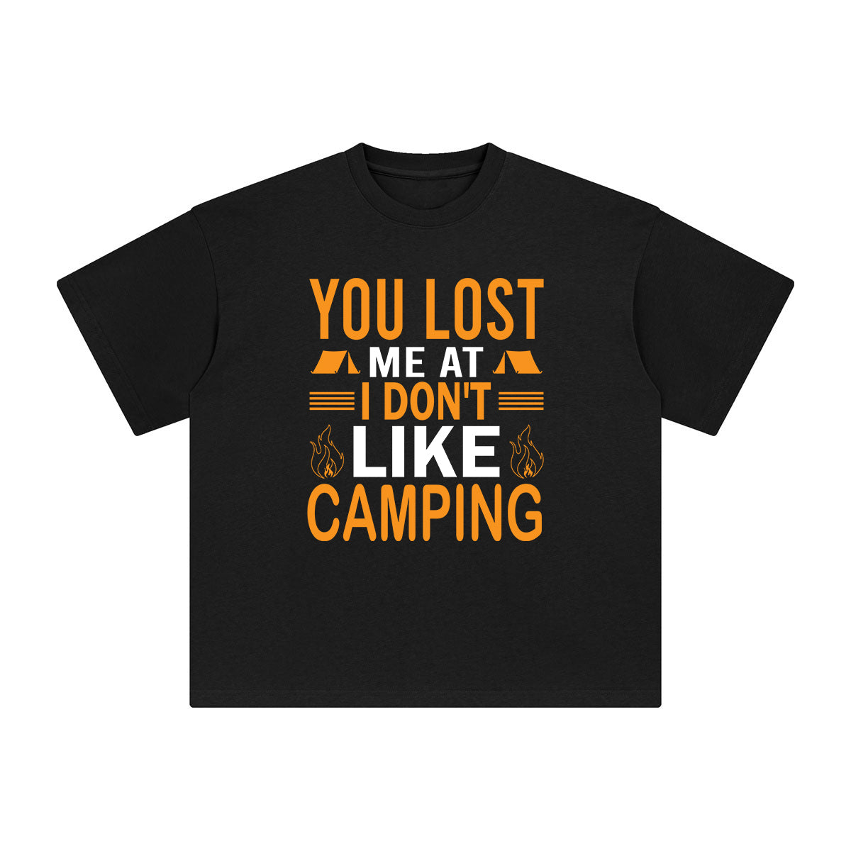 Camping Quote Graphic Tee-INNBLAC Fashion Apparel