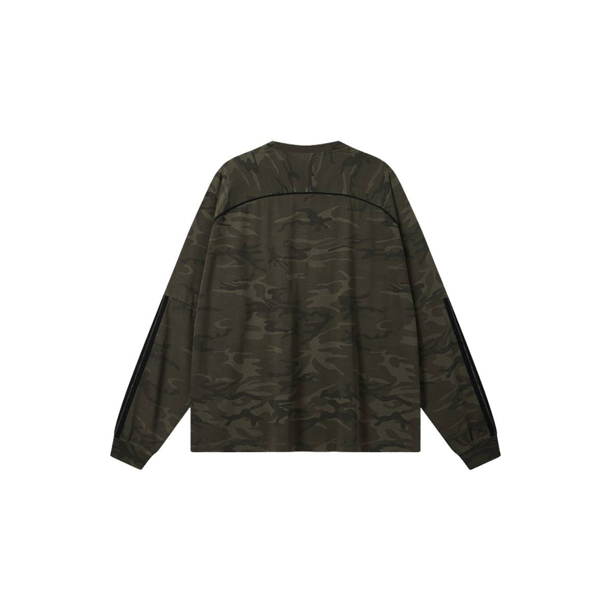 StreetwearCamouflage Loose Fit Long Sleeve T-Shirt