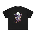 Ghost Skateboarding Graphic Tee-INNBLAC Fashion Apparel