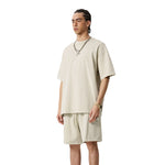 Vintage Wash Reverse T Shirt 8oz