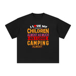 Camping Quote Graphic Tee-INNBLAC Fashion Apparel