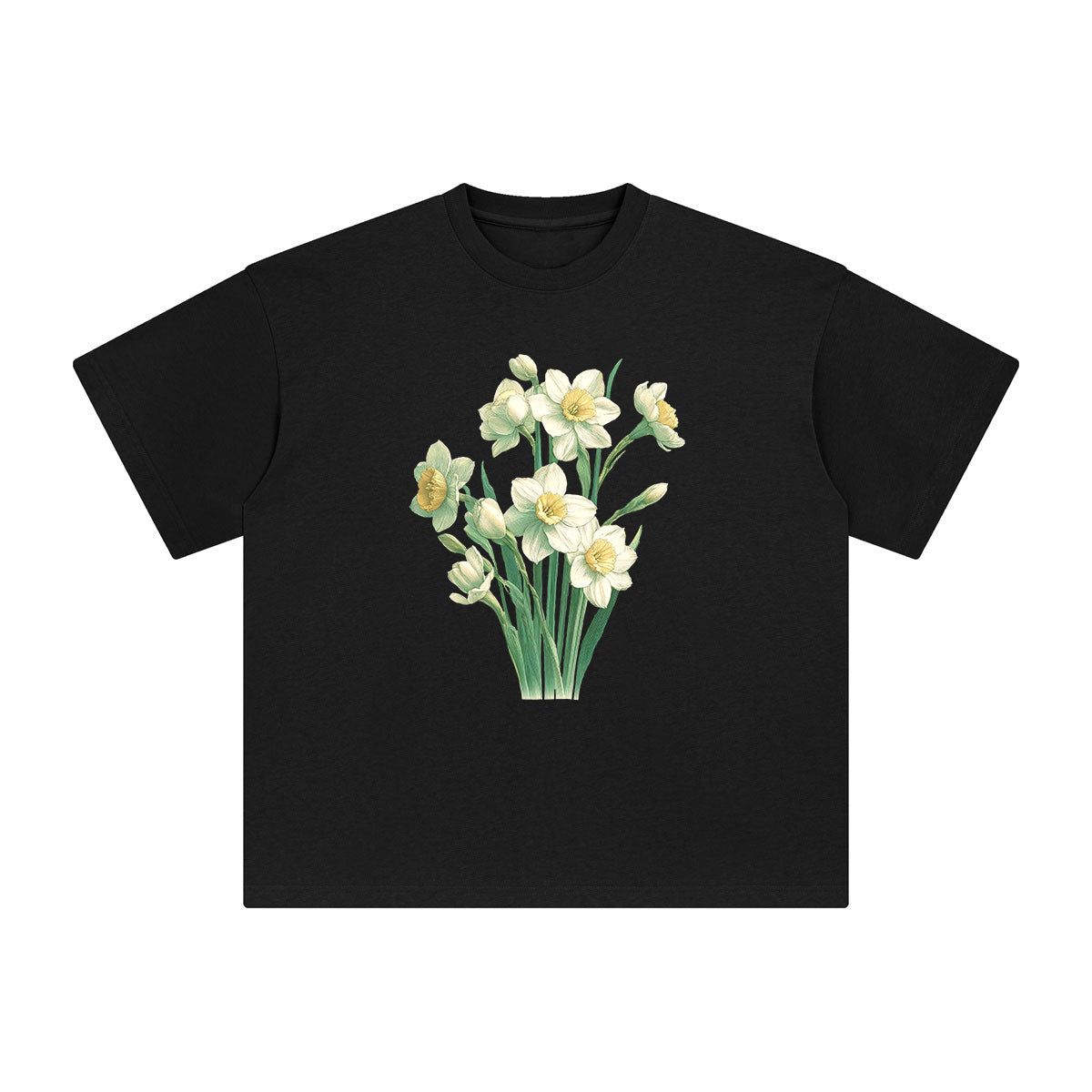 Narcissus Graphic Tee-INNBLAC Fashion Apparel
