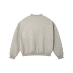 Loose Drop Shoulder Crew Neck Sweatshirt Casual Pullover