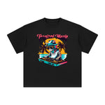 Tropical Music Graphic Tee-INNBLAC Fashion Apparel