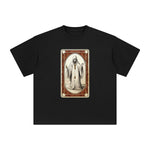 Ghost Tarot Card Graphic Tee-INNBLAC Fashion Apparel