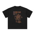 Skeleton Dad Graphic Tee-INNBLAC Fashion Apparel