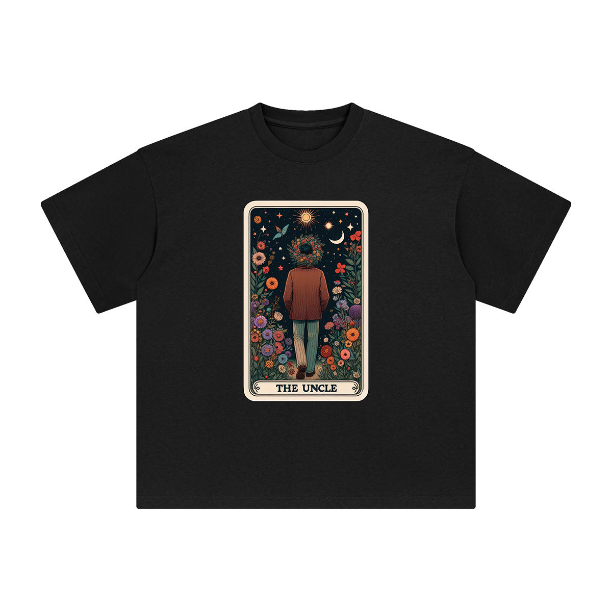 The Uncle Card Graphic Tee-INNBLAC Fashion Apparel
