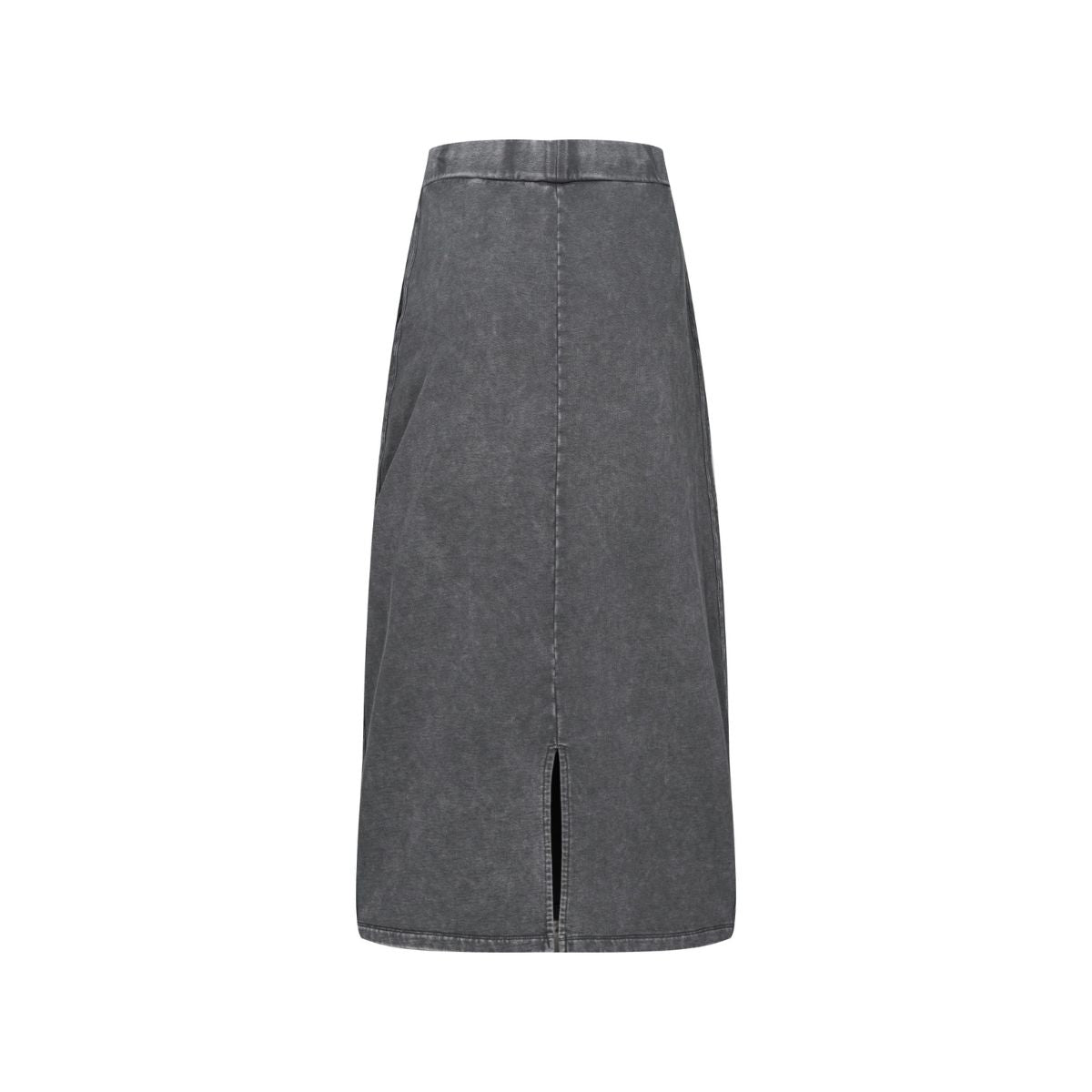 Falda larga de corte A con lavado a la piedra