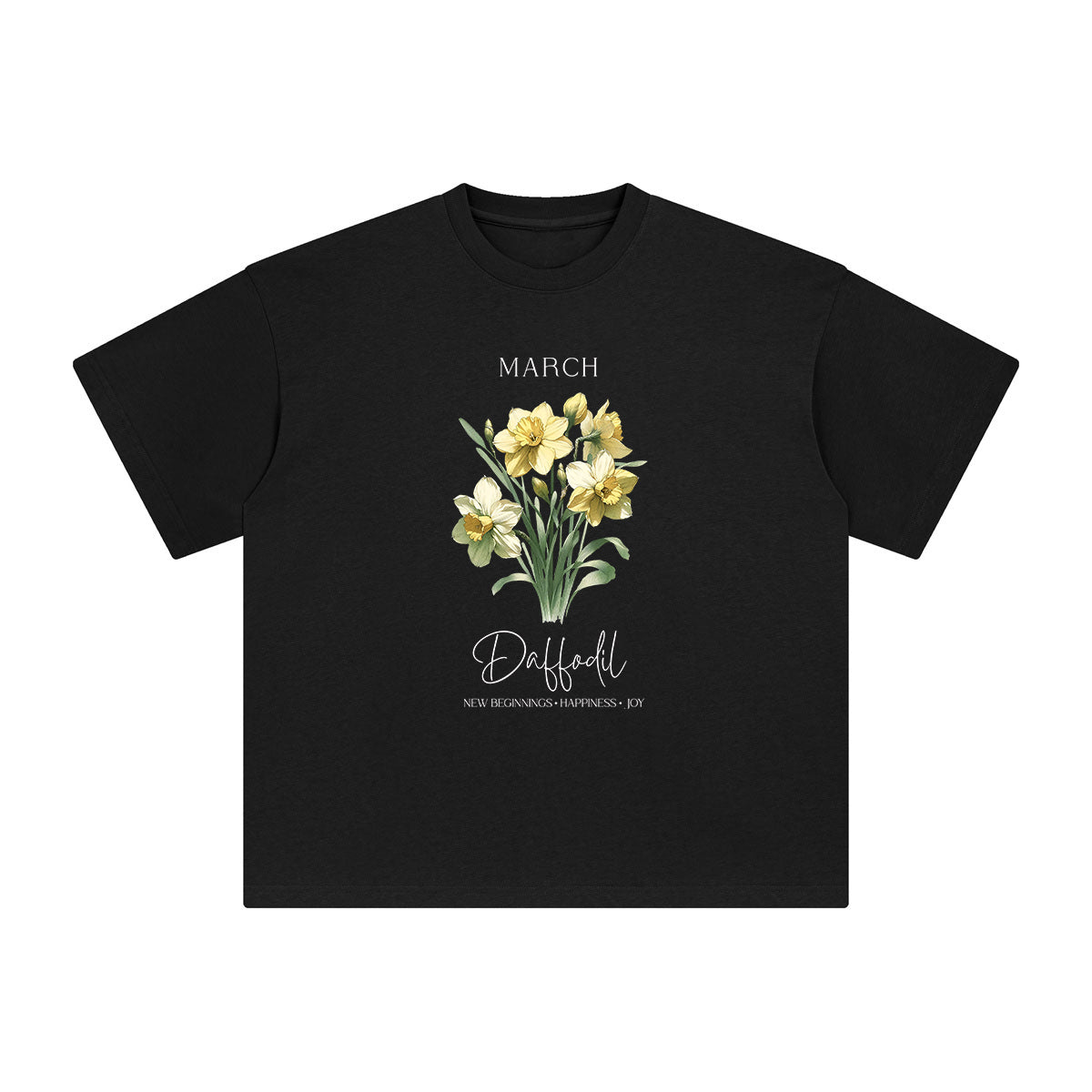 Daffodil Graphic Tee-INNBLAC Fashion Apparel