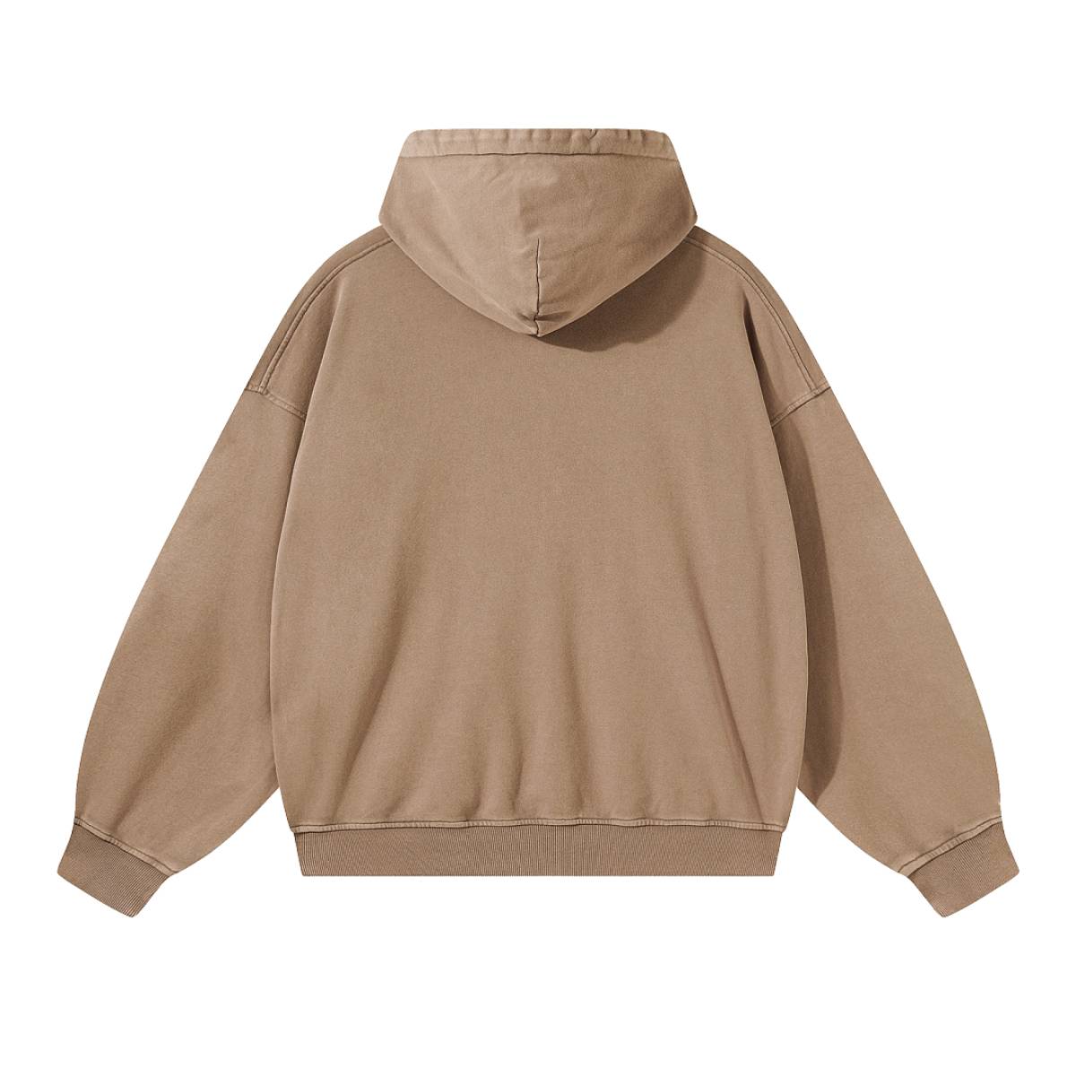 Sudadera con capucha de felpa de novio de gran tamaño