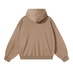 Sudadera con capucha de felpa de novio de gran tamaño