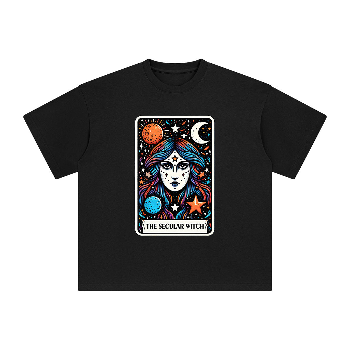 Secular Witch Graphic Tee-INNBLAC Fashion Apparel