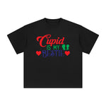 Cupid Is My Bestie Aesthetic Graphic Tee-INNBLAC Fashion Apparel