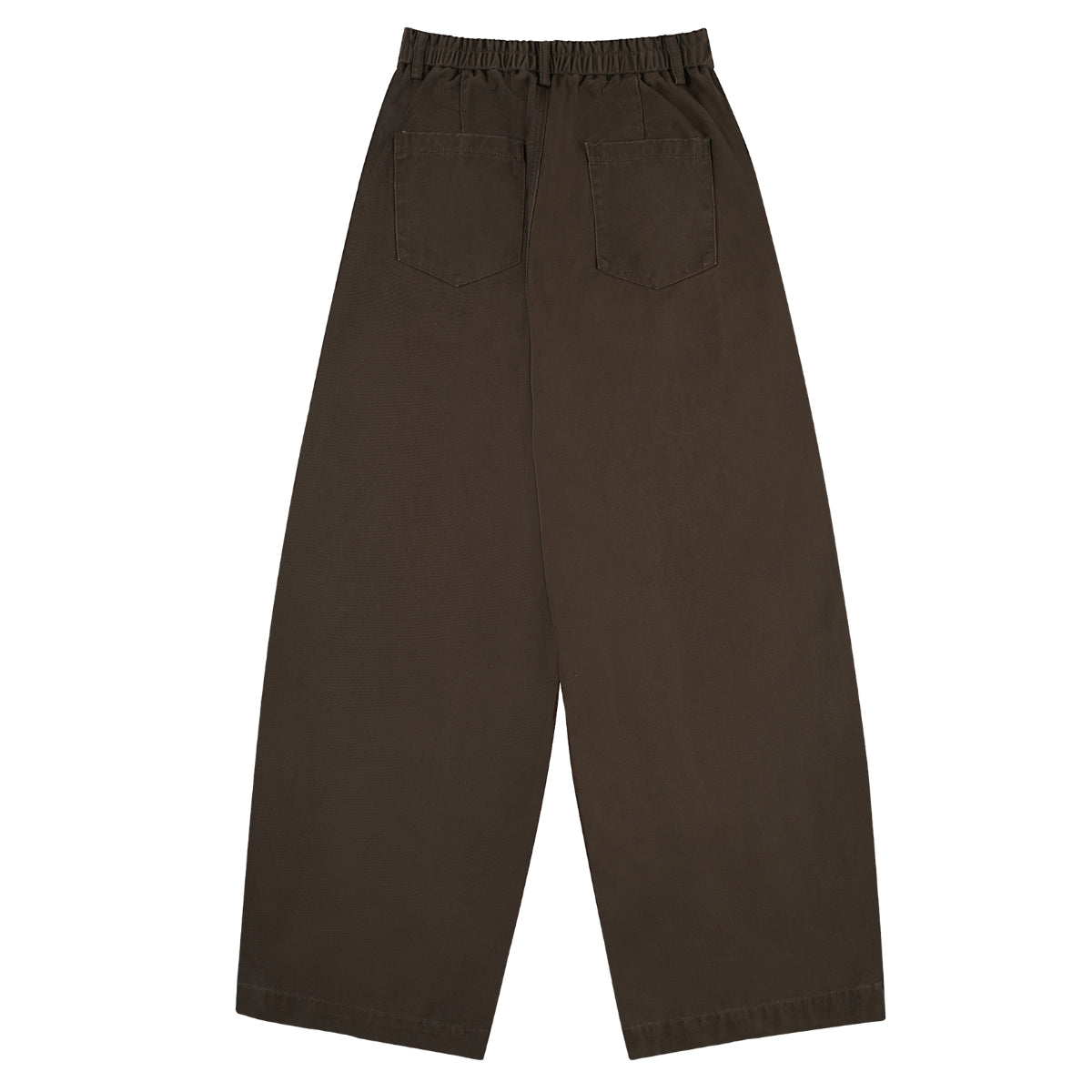 Relaxed Fit Wide Leg Casual Pants
