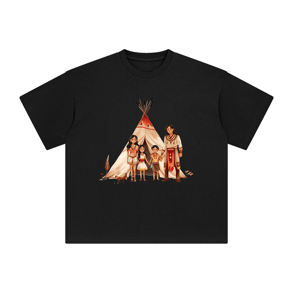 Family Graphic Tee-INNBLAC Fashion Apparel