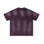 Acid Washed Distressed Reverse Tee 8oz