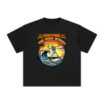 Sunshine And The Good Waves Graphic Tee-INNBLAC Fashion Apparel