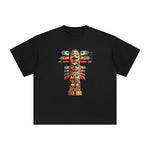 Totem Pole Graphic Tee-INNBLAC Fashion Apparel
