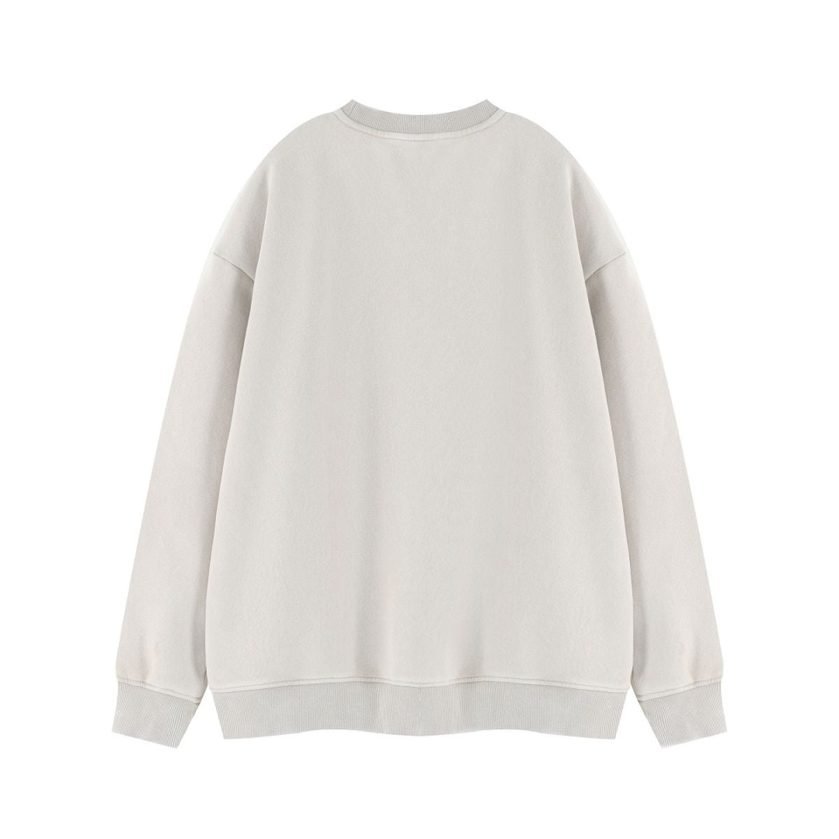 Heavyweight Fleece Washed Vintage Crew Neck Sweatshirt