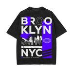 Brooklyn New York Urban Graphic Tee-INNBLAC Fashion Apparel