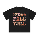 It's Fall Y'all Graphic Tee-INNBLAC Fashion Apparel