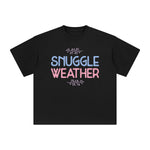 Snuggle Weather Graphic Tee-INNBLAC Fashion Apparel