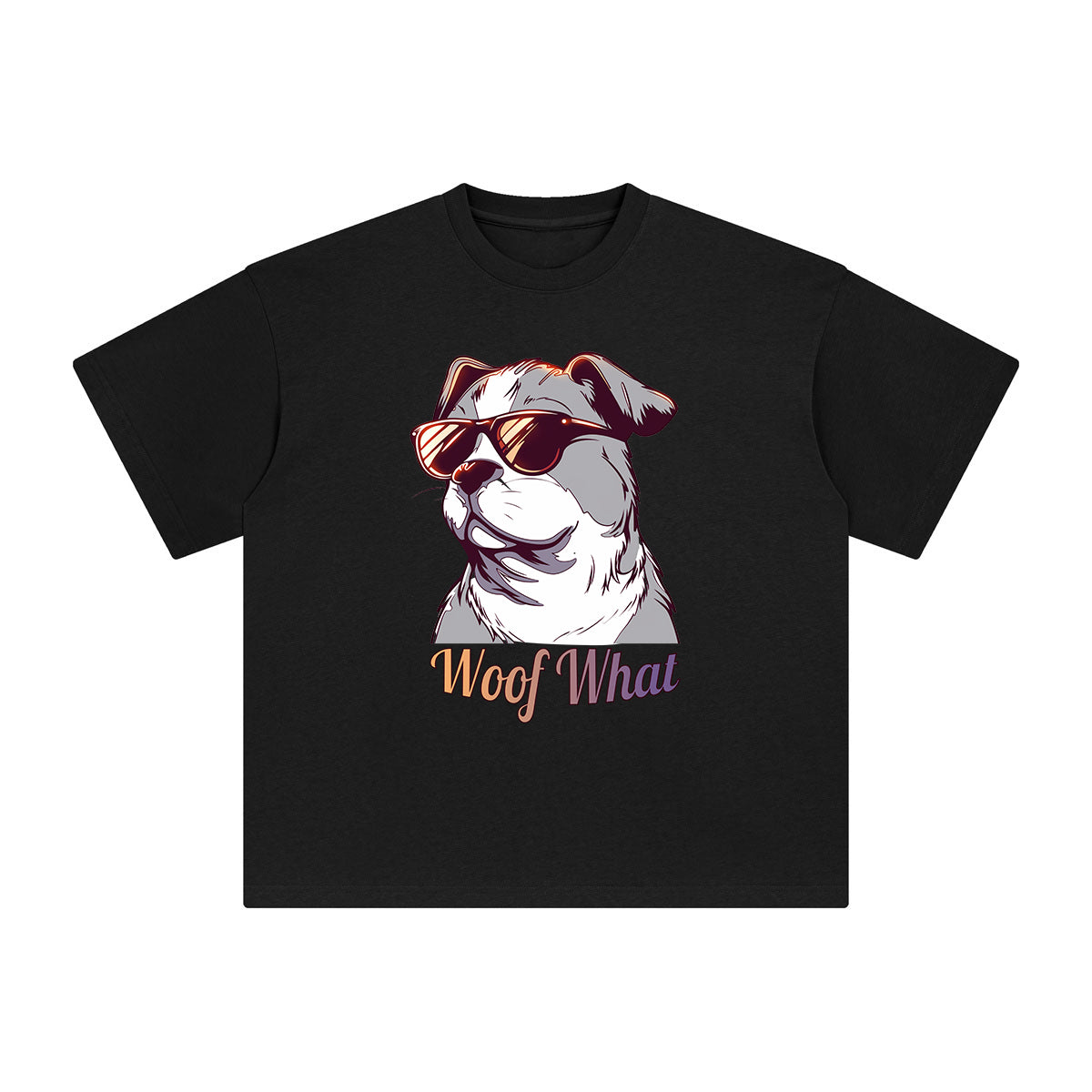 Woof What Graphic Tee-INNBLAC Fashion Apparel