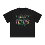 Laissez Temps Graphic Tee-INNBLAC Fashion Apparel