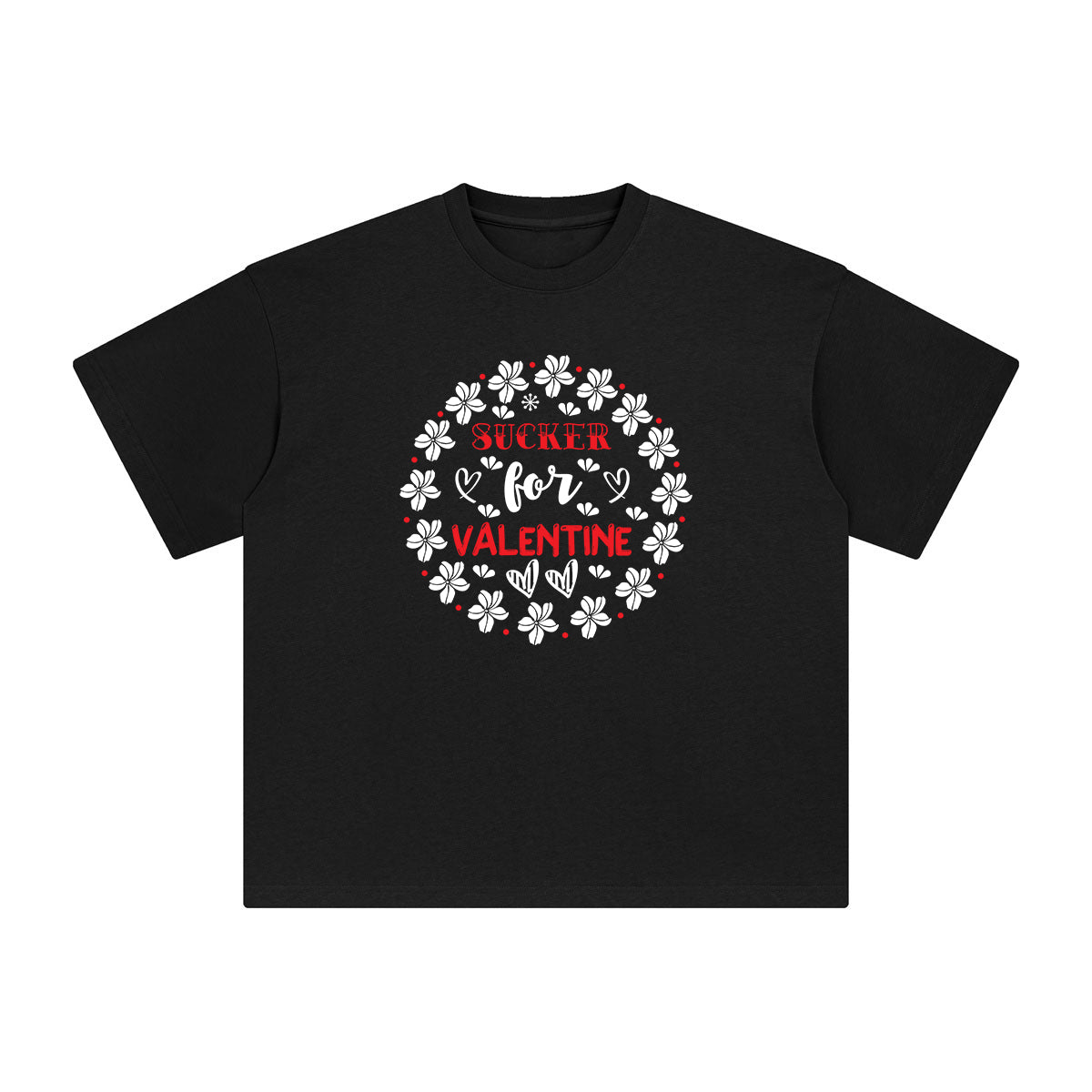 Sucker for Valentine Graphic Tee-INNBLAC Fashion Apparel