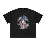 Cosmic Witch Graphic Tee-INNBLAC Fashion Apparel