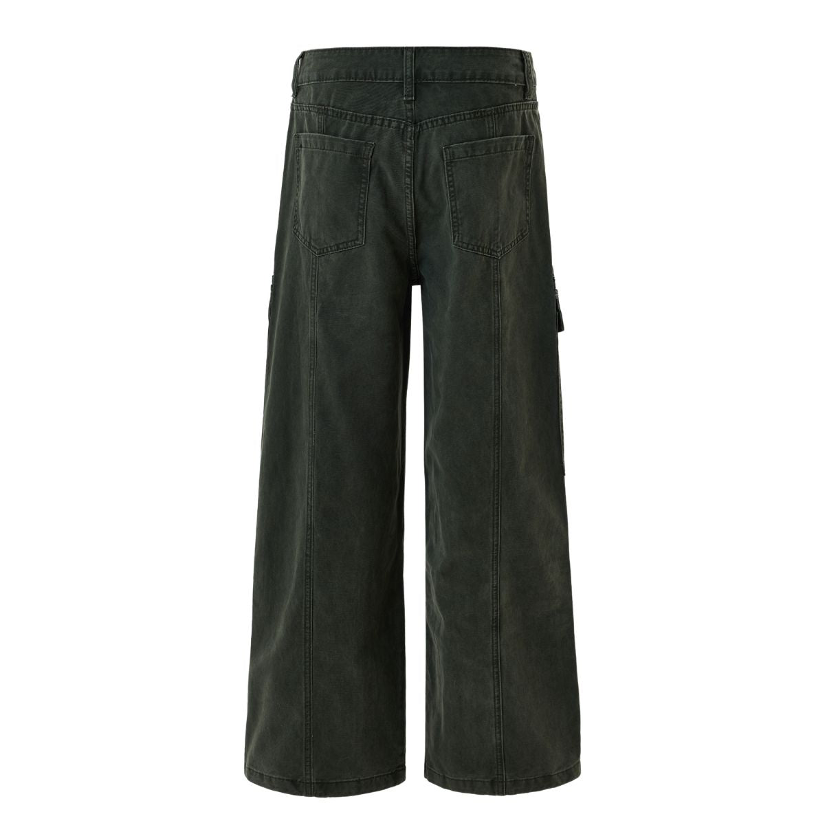 Zip Utility Wide Leg Cargo Pants