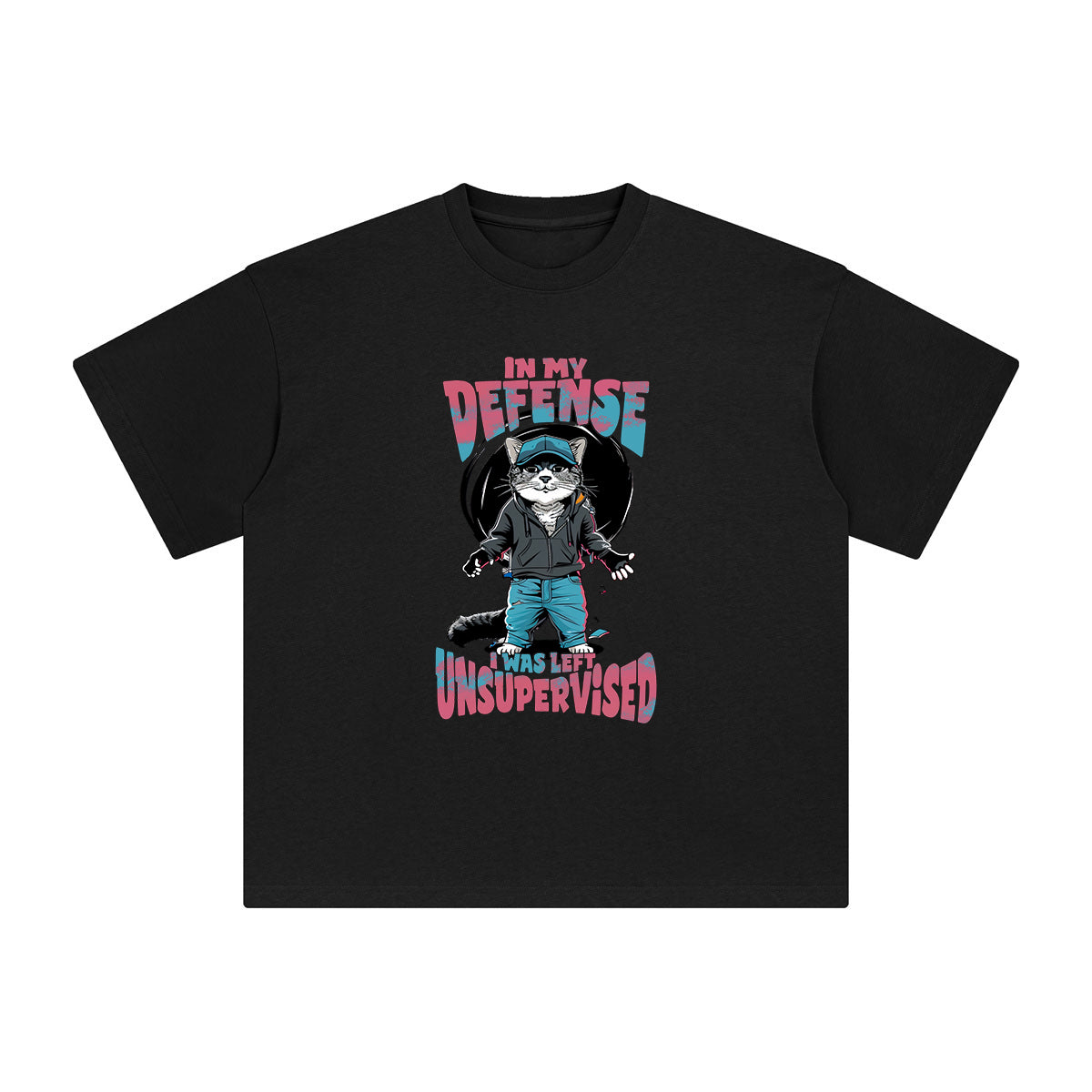 In My Defense I Was Left Unsupervised Graphic Tee-INNBLAC Fashion Apparel