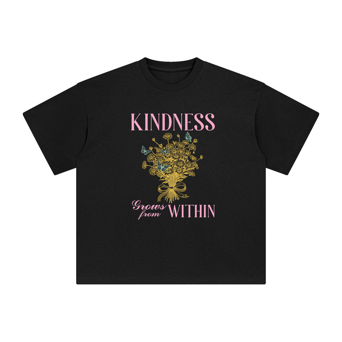 Bouquet Of Flowers Graphic Tee-INNBLAC Fashion Apparel