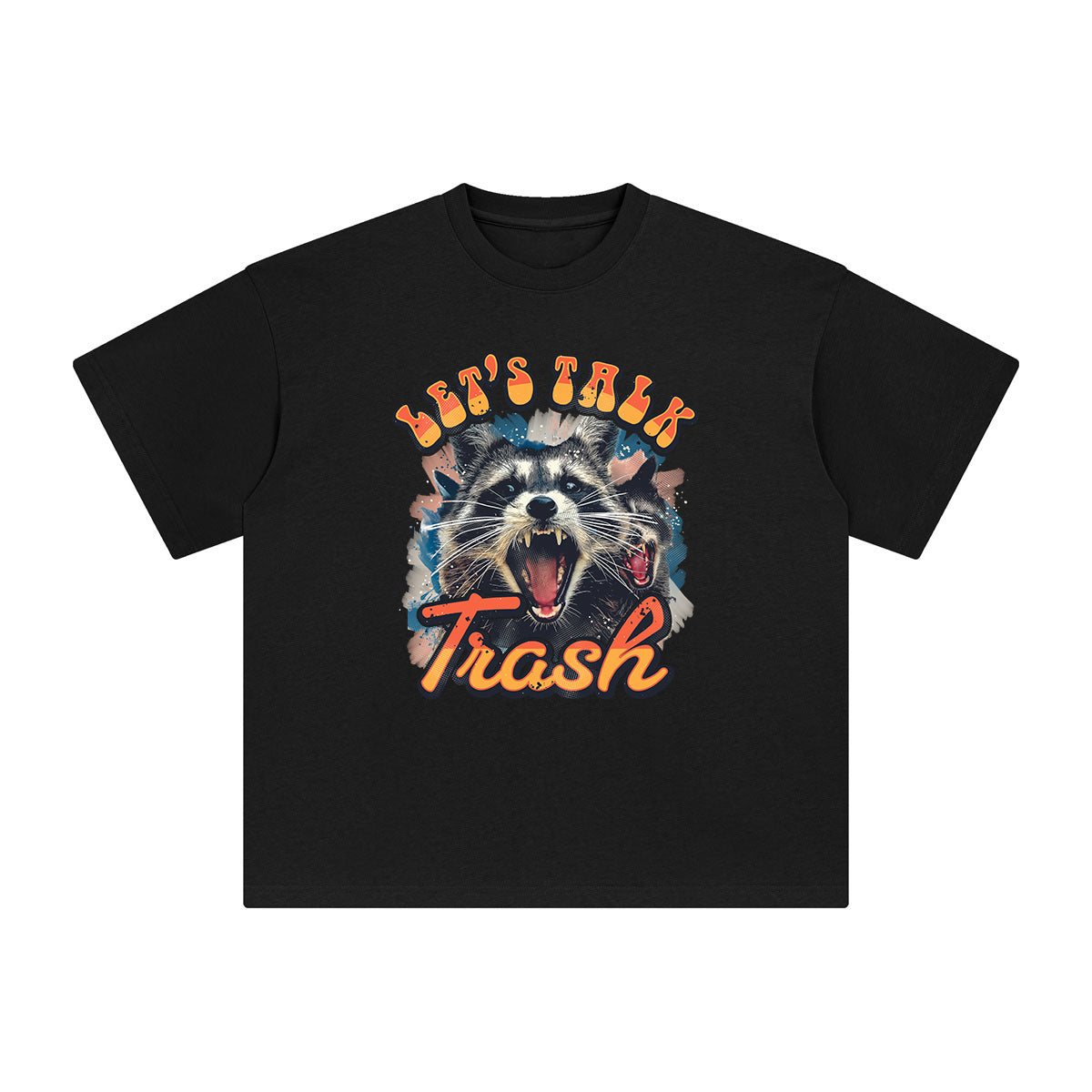 Let's Talk Trash Graphic Tee-INNBLAC Fashion Apparel