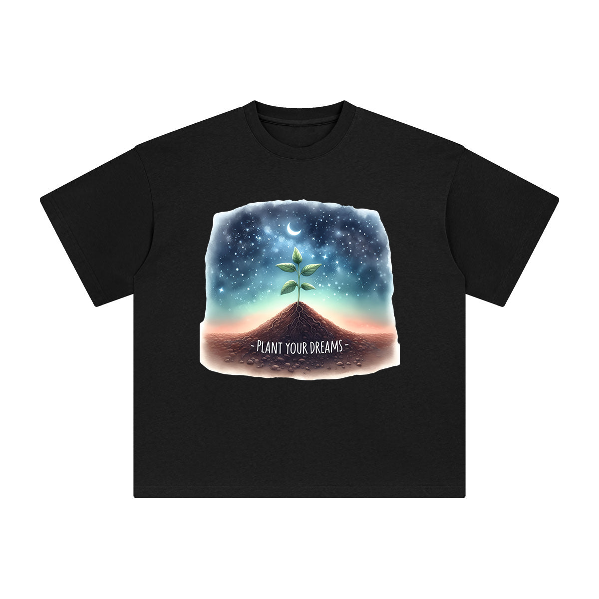 Plant Your Dreams Graphic Tee-INNBLAC Fashion Apparel