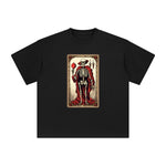Sketelon Tarot Card Graphic Tee-INNBLAC Fashion Apparel