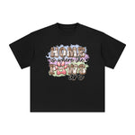 Home Is Where The Paws Are Graphic Tee-INNBLAC Fashion Apparel