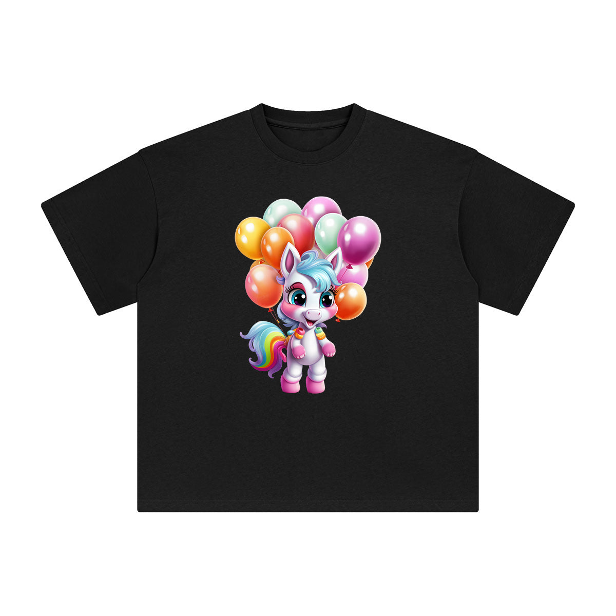 Birthday Unicorn Graphic Tee-INNBLAC Fashion Apparel